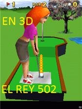 game pic for 3d mini golf castles nokia c3 es Es